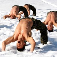 Суровые тренировки южнокорейских солдат