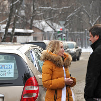 Автопробег «За честные выборы» проходит в Москве